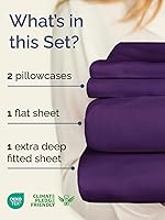 Vista 320 de Extra Deep Pocket Split King Sheets - 5 Piece Breathable & Cooling Bed Sheets - Hotel Luxury Bed Sheet Set - Soft, Wrinkle Free & Comfy - Easily