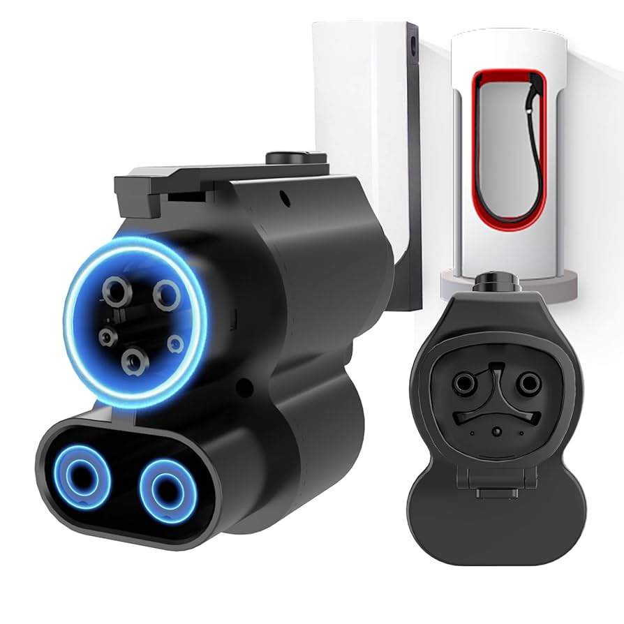 NACS LOVE NACS to CCS1 Charging Adapter, Max 250kW 1000V, Compatible