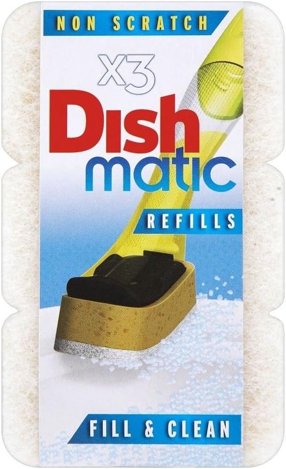 Dishmatic Non Scratch Refills (3) Pack of 2 Amazon.co.uk Grocery