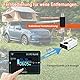 OUBOTEK Wechselrichter 1500W / 3000W Reiner Sinus DC 12V auf AC 230V mit Drahtloser Fernbedienung LCD-Anzeige 2 AC-Steckdosen 2 USB A und 1 Type C, spannungswandler für Wohnmobil Zuhause Off Grid