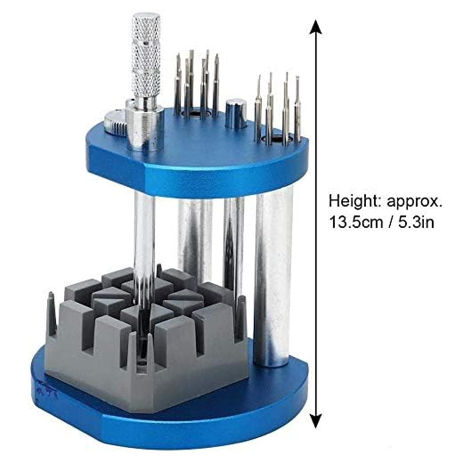 Herramientas de reparación de Relojes Herramienta Profesional for Quitar Relojes Metal + Plástico Compacto y portátil for relojeros y reparadores de Relojes for la fijación de la reparación