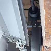 Vista 5 de Cable y cable de resorte de torsión para puerta de garaje, 8.6 pies x 1/8 pulgadas de diámetro, resistente 7 x 7 hebras, cable de elevación