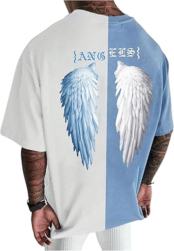 Miniatura 3 de SHENHE Camiseta casual de manga corta con cuello redondo para hombre