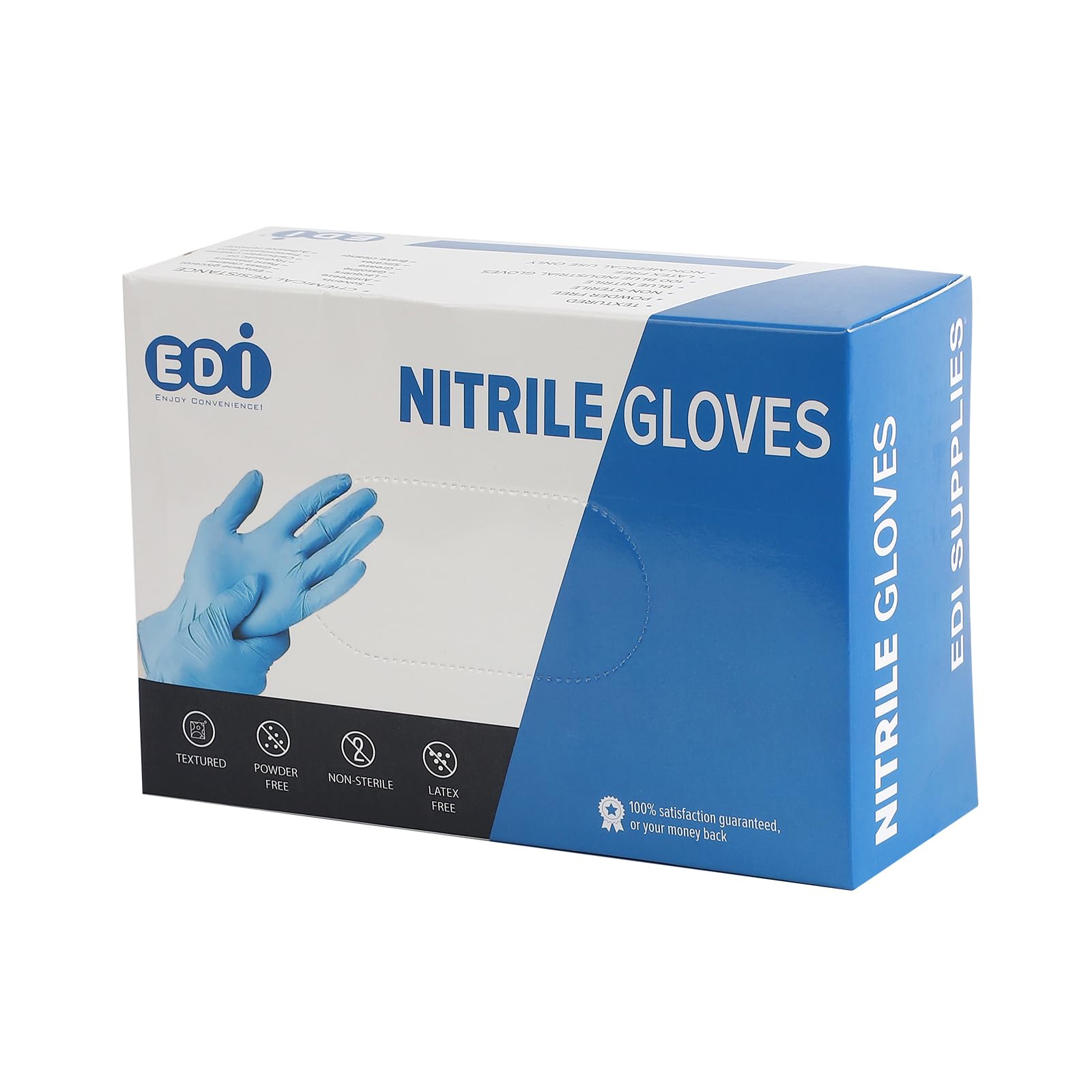 EDIDisposable Nitrile Gloves (Blue)