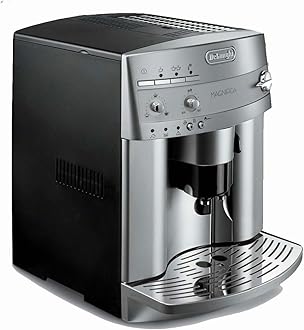 De'Longhi ESAM3300 Magnifica Super Automatic Espresso & Coffee Machine, Silver