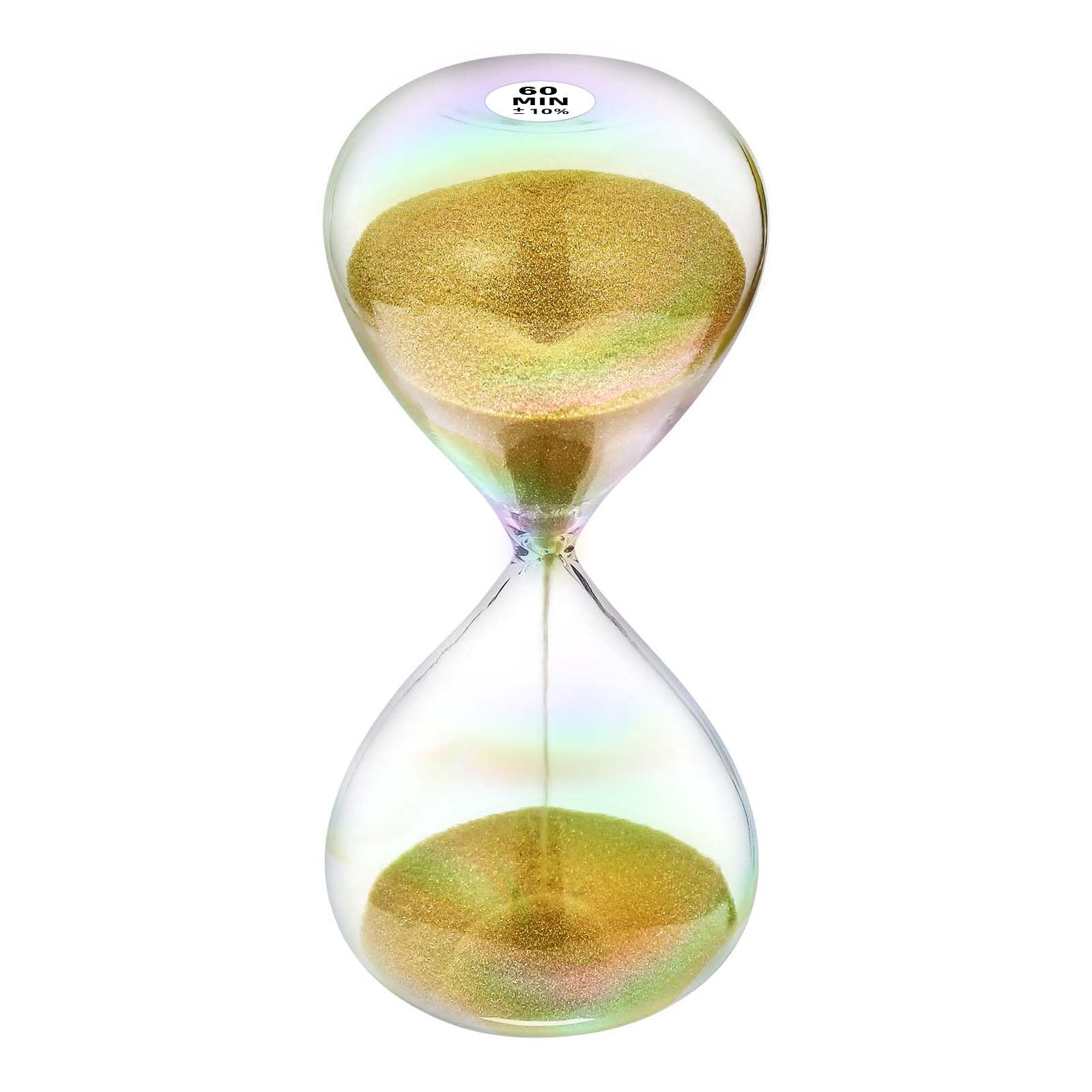  HOURGLASS オパール　砂時計　50カラット Amazon.com: Hourglass 60 Minute Sand Timer with 7 Colored Glass