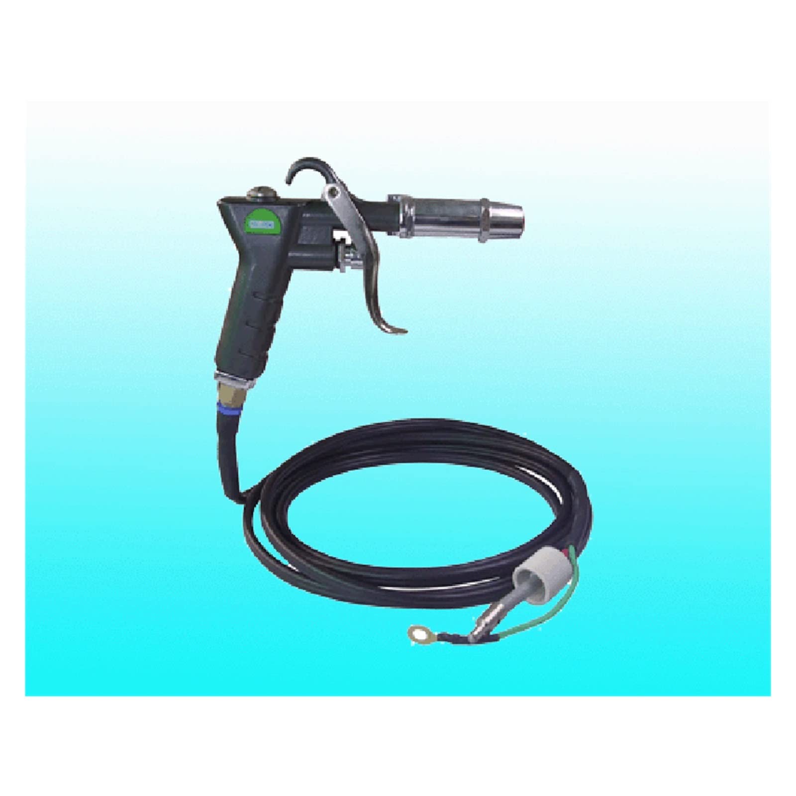 Pistola de aire comprimido antiestático ionizante electrostática con generador alto voltaje