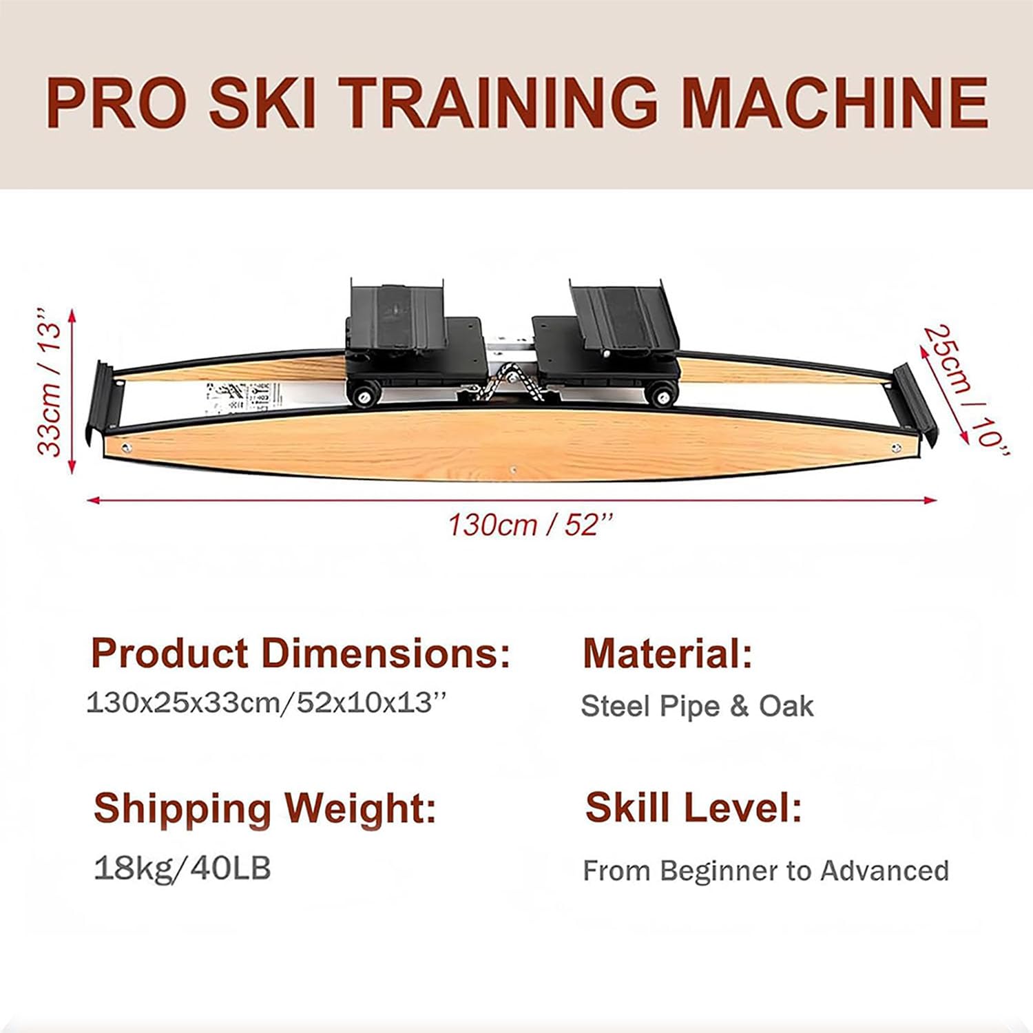 Macchina Simulatore di Sci Machine per la Casa Ski Machine Cross Trainer 3d Allenatore di Snowboard Attrezzo l'allenamento Gambe Per L'equilibrio Corporeo simulatori di sci Indoor