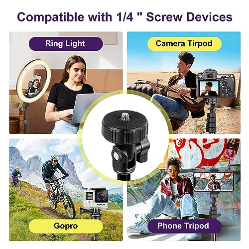 Trípode UBeesize 51" con control remoto Bluetooth para iPhone y Android