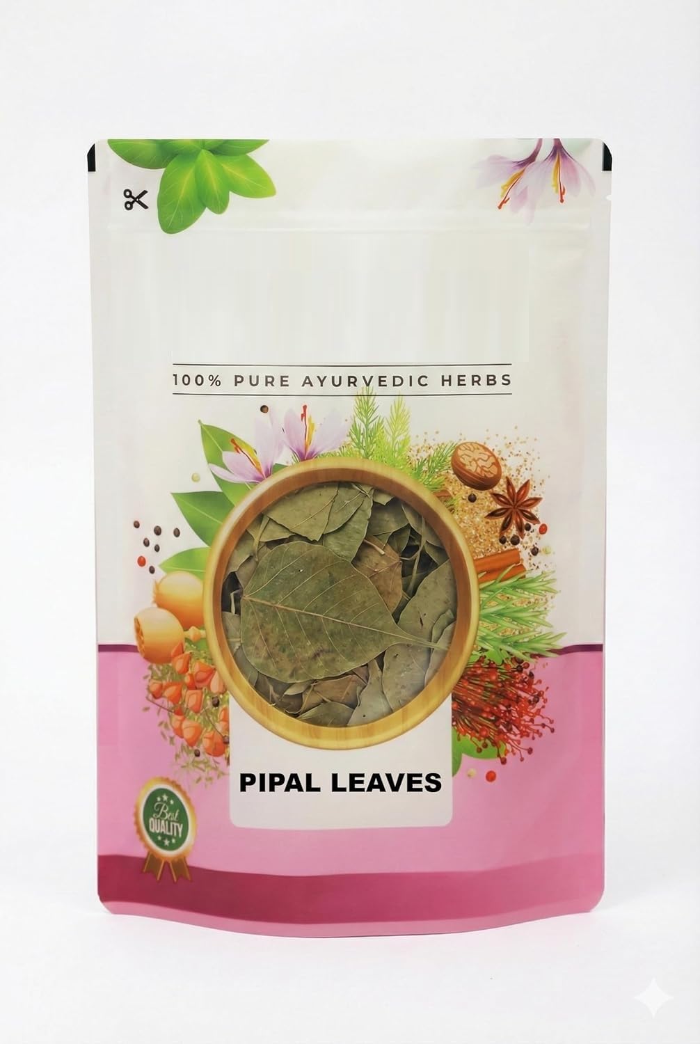 Pure Pipal Leaves | Natural Dried Herbs 50g