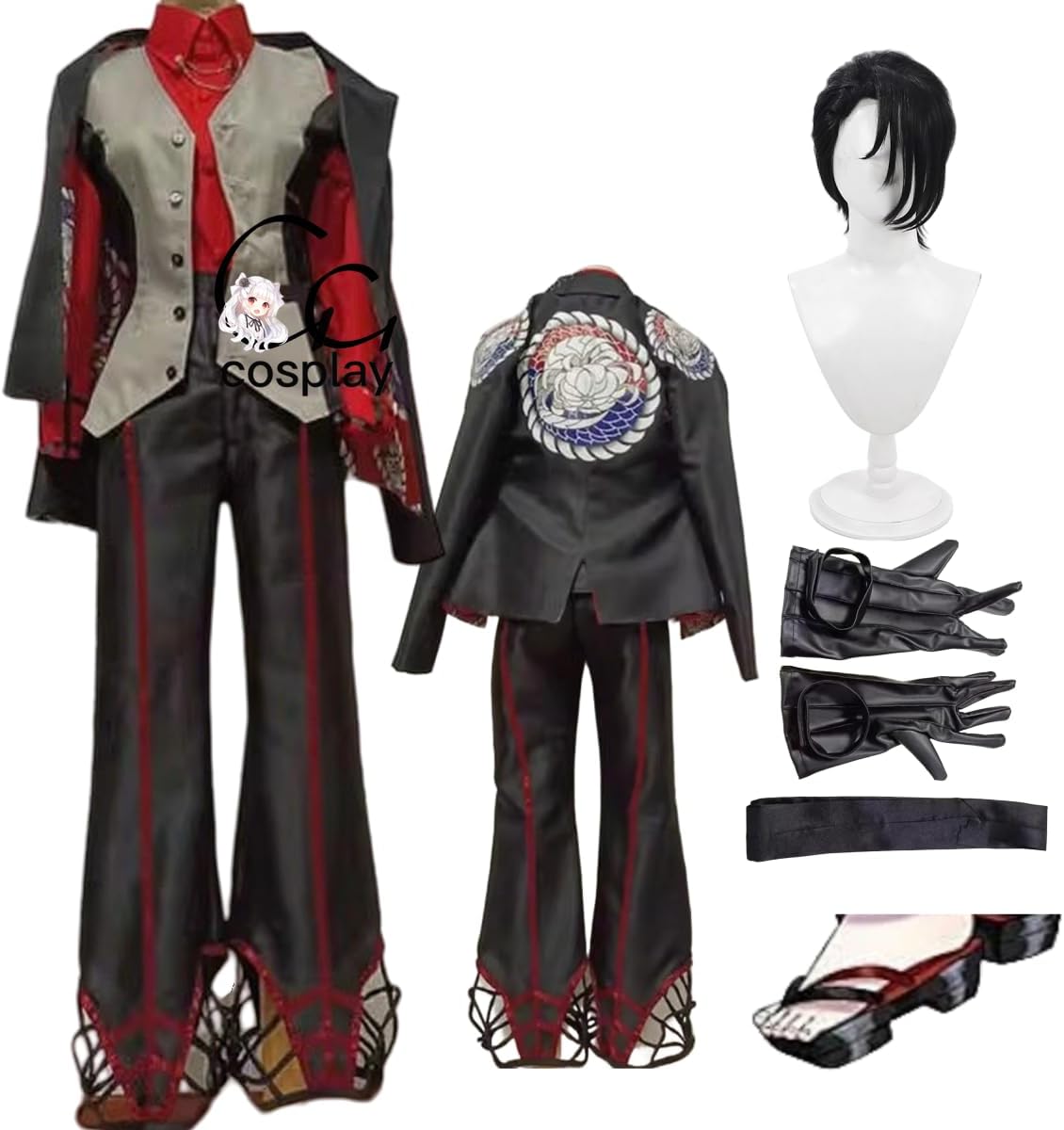 混沌の女神様 スリーブプレイマット 白上フブキフブキングダムK4B 混沌