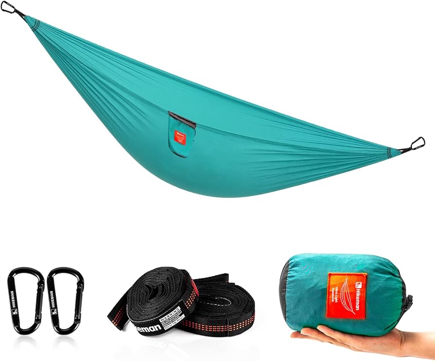 Amazon.co.jp: ハンモック パラシュート生地 軽量 キャンプ ベルトの長