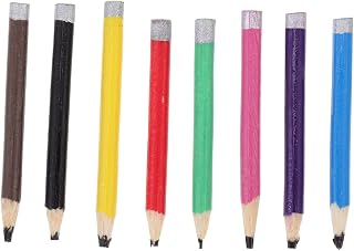 Toddmomy 8 Piezas Adornos De Lápiz De Colores Lapices Fiesta Mini Decoración De Modelo De Lápiz De Color Decoración De Lápiz Lápices Pequeños Accesorios De Fotografía Madera Negro