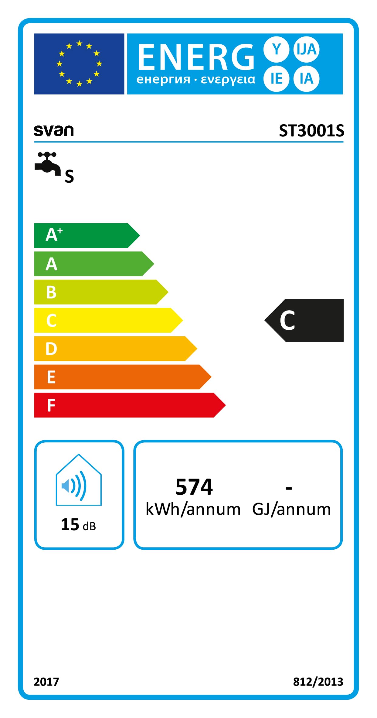 Svan Elektryczny termos pionowy 30 litrów ST3001S. Instalacja pionowa, 1500 W, łącznie z zestawem montażowym, rezystor ze stali nierdzewnej, biały, energooszczędny klasy C