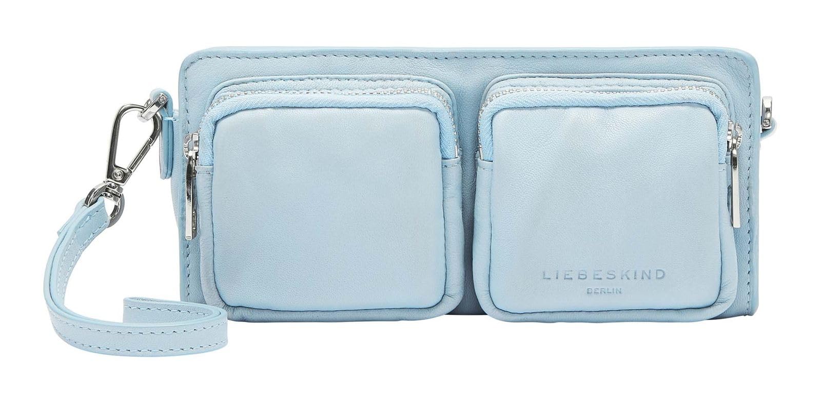 LIEBESKIND BERLIN wristlet Maia Pochette Bag Iceberg light blue