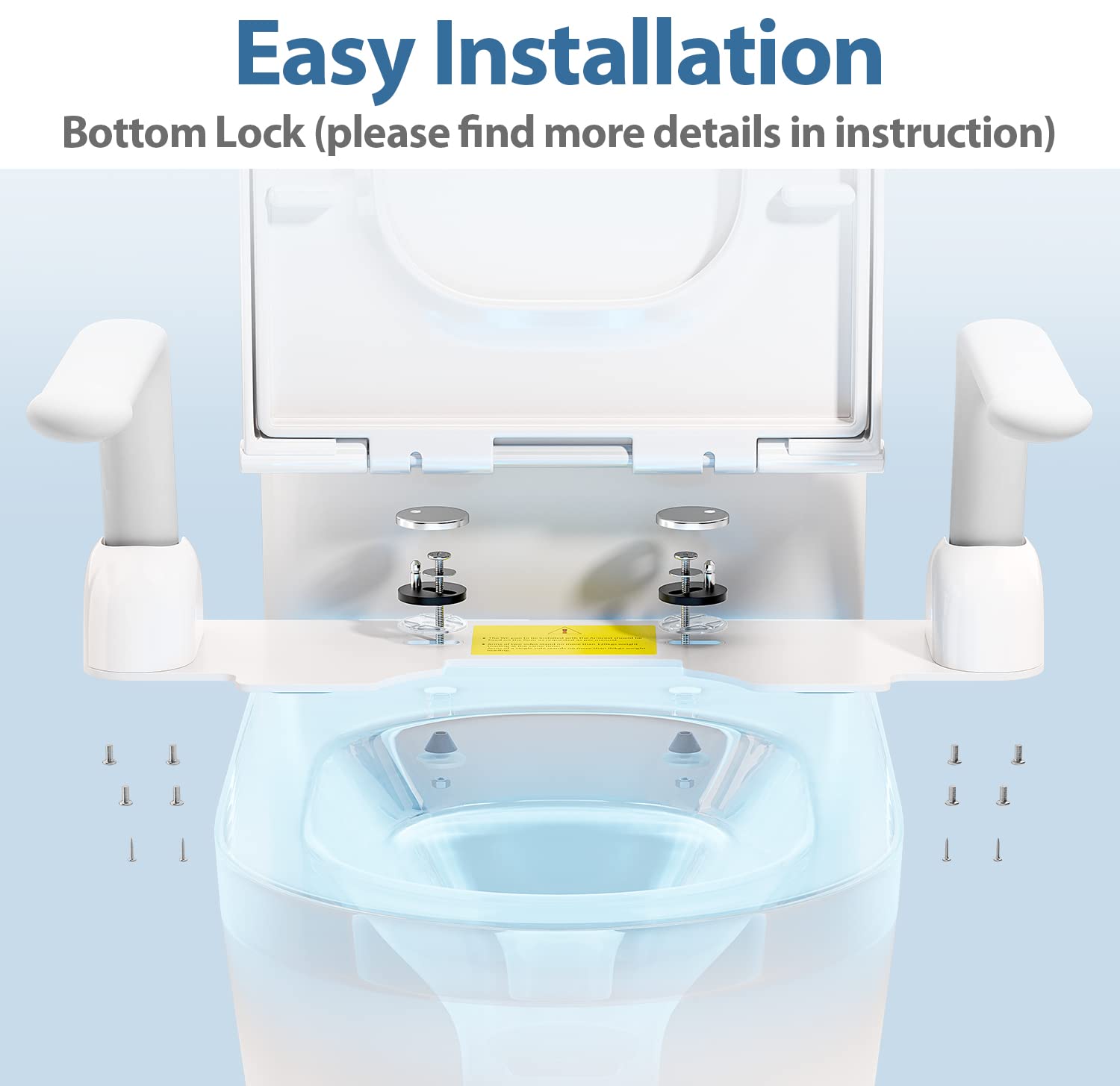 Toilet Safety Rails - Enhance Bathroom Support -7