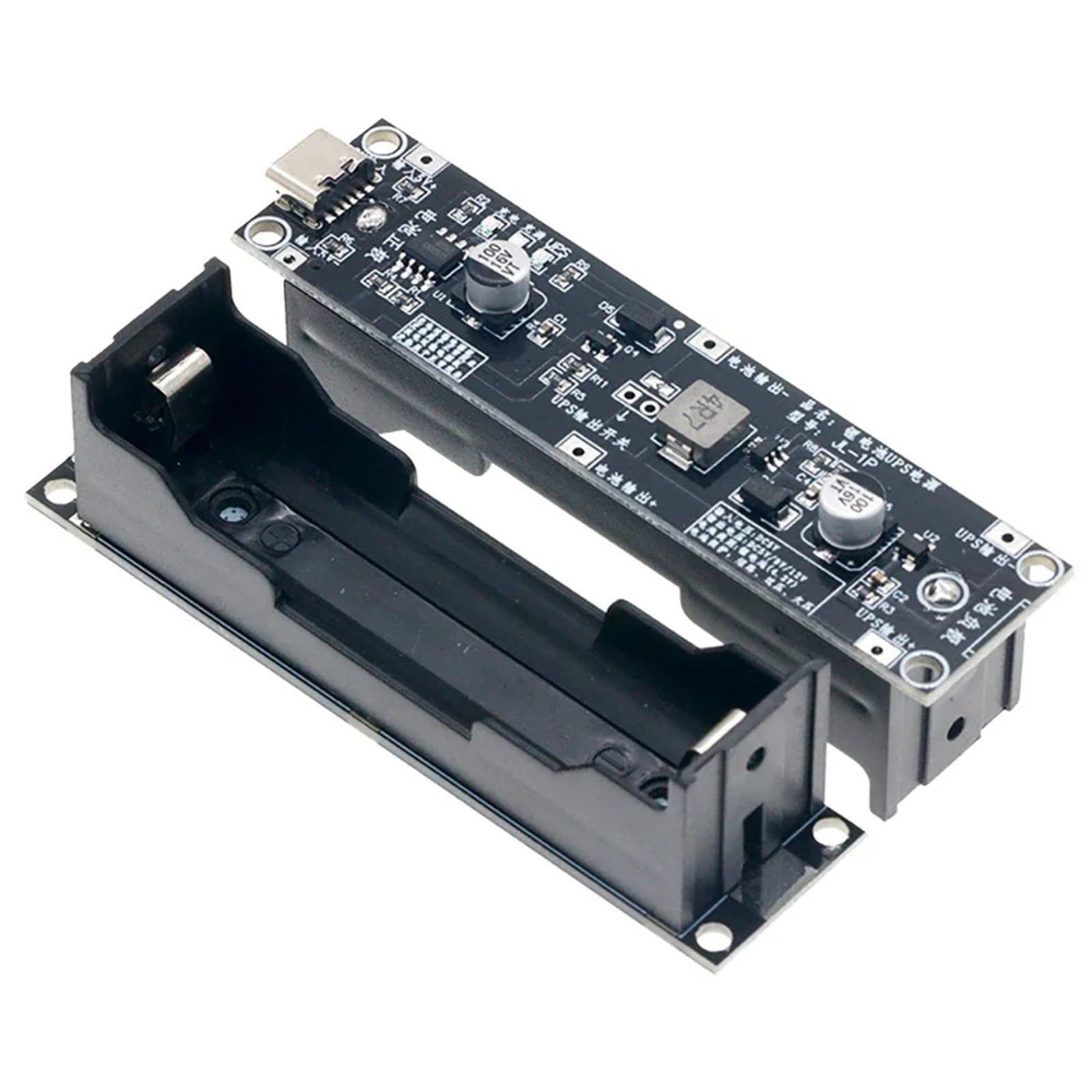Convertisseur CC-CC 12V Type-C 15W pour créer une alimentation nomade sur batterie 18650