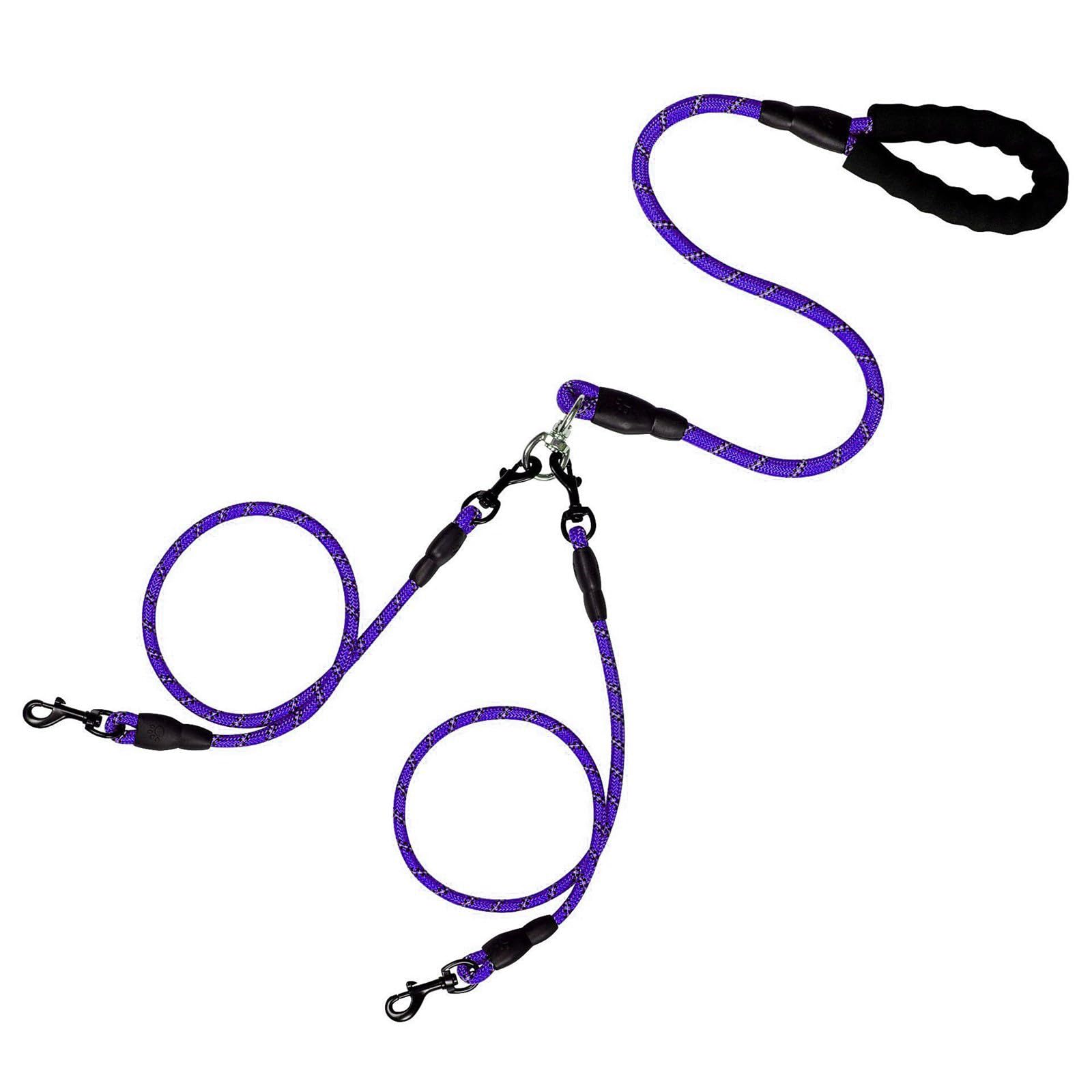MICFENY Ergonomic Grip Detachable Dog Leashes with Reflective Durability and Easyly Control for Effortlessly Handling