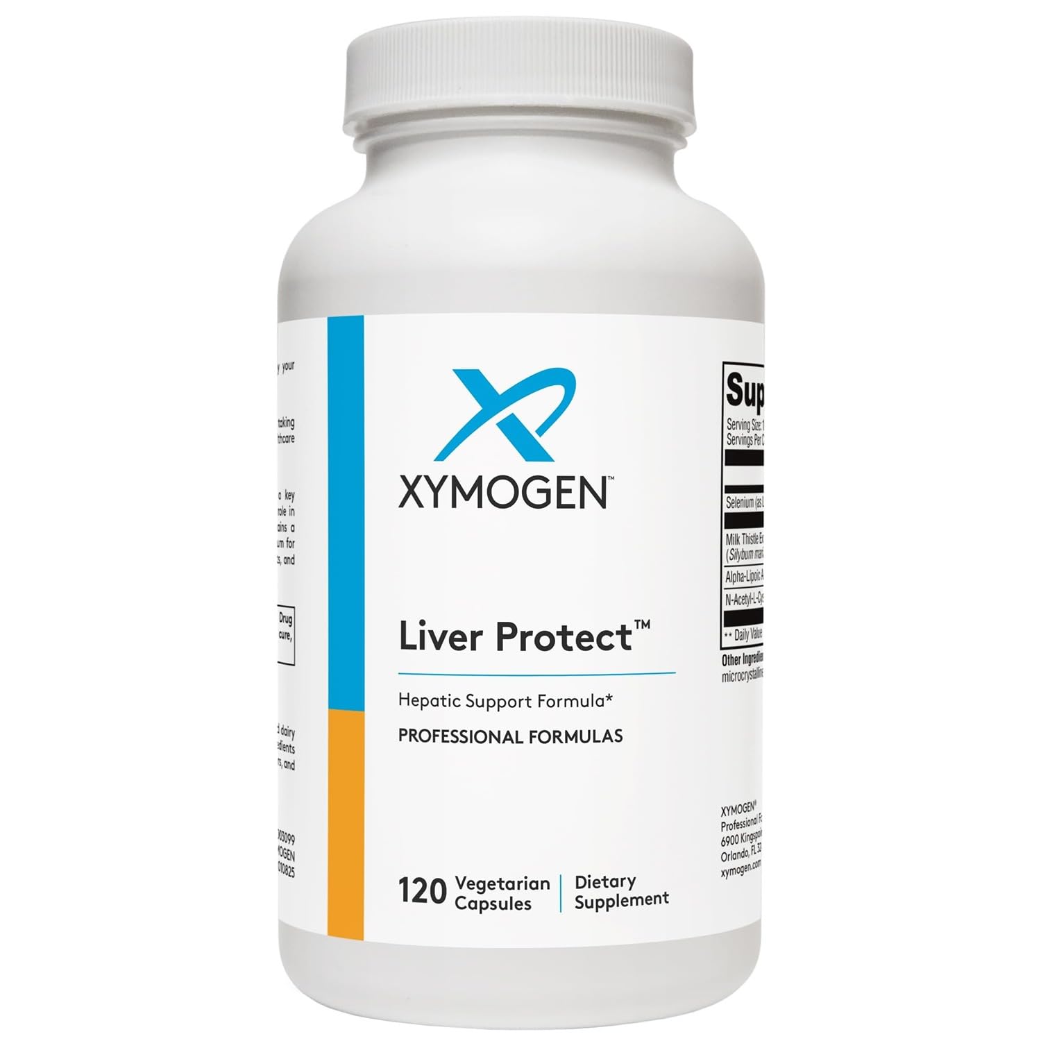Liver Protect - Supports Liver Health + Glutathione Production - Milk Thistle Extract, ALA Alpha-Lipoic Acid, N-Acetyl-L-Cysteine, Selenium L-Selenomethionine (120 Capsules)