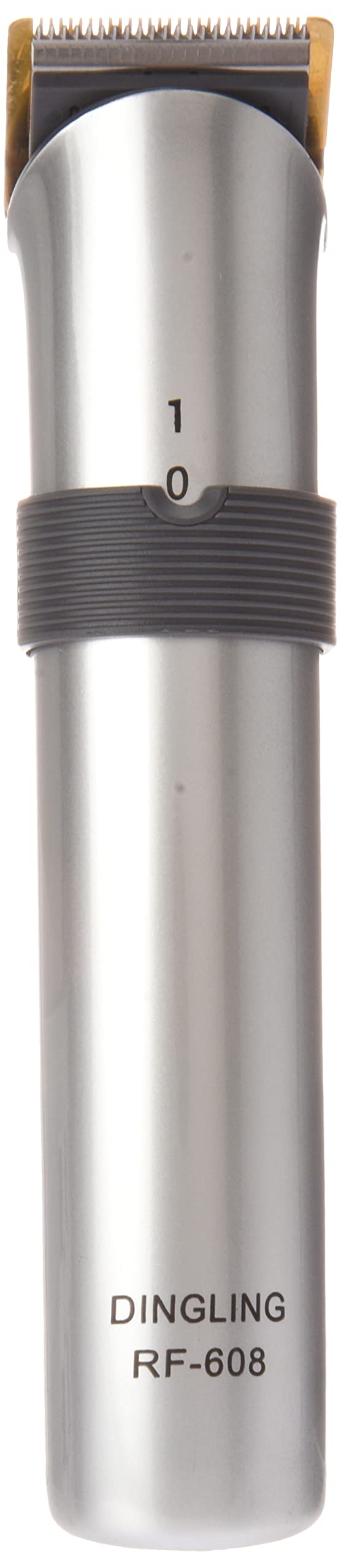 Dingling RF-608 hair clipper with adjustable comb and length settings