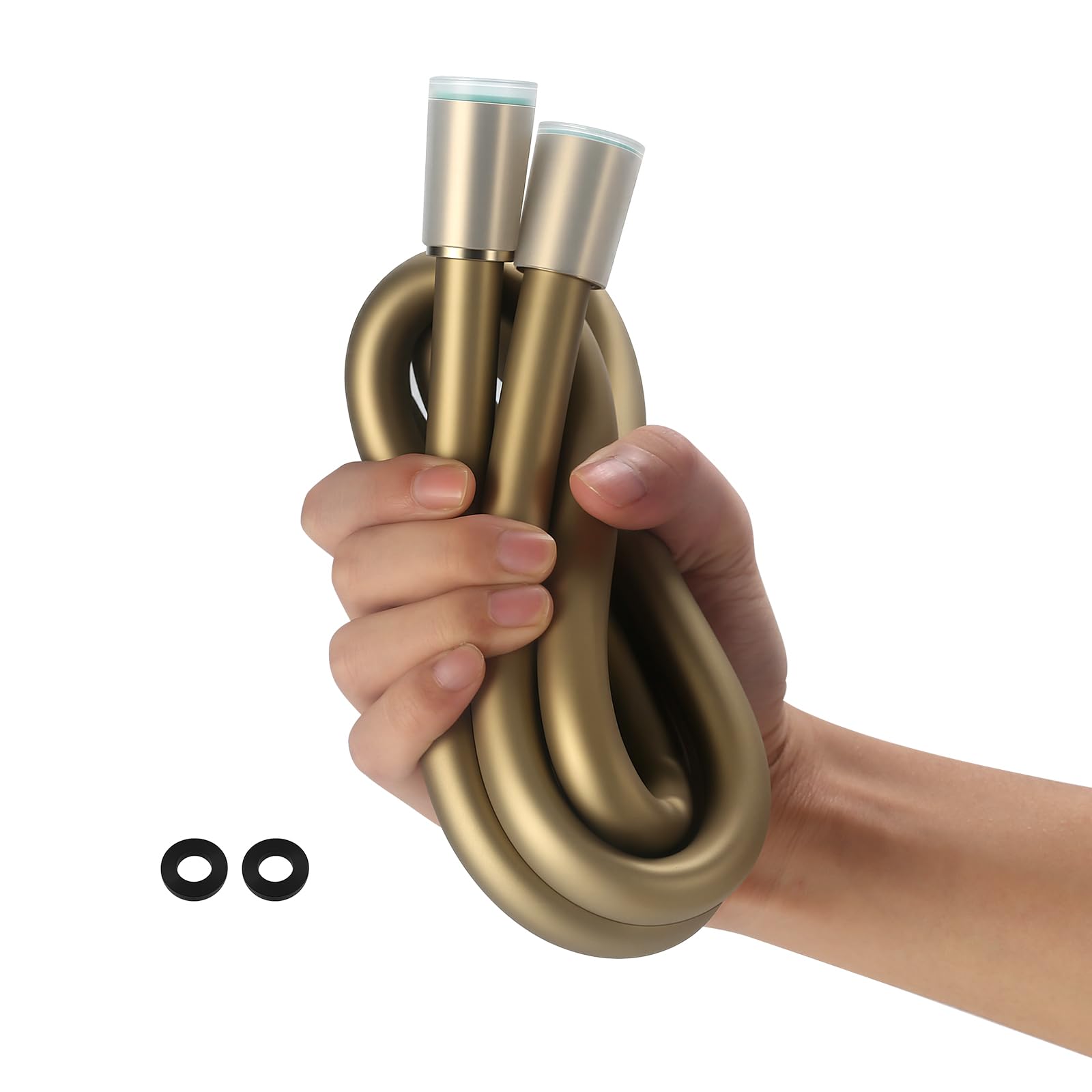 Tuyau de douche anti-explosion en silicone extra long de rechange