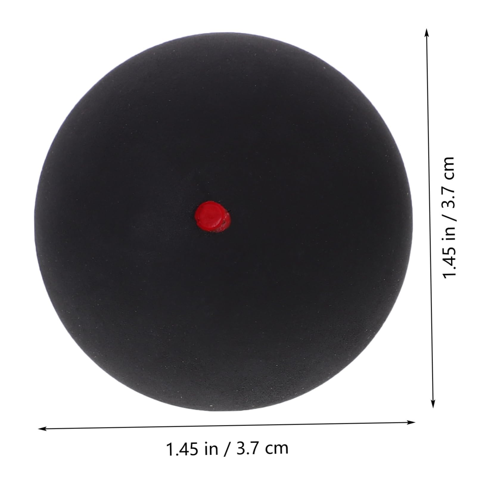 Totority Professional Squash Ball 37mm Training Racket Ball High Elasticity for Racketball and Squash Games