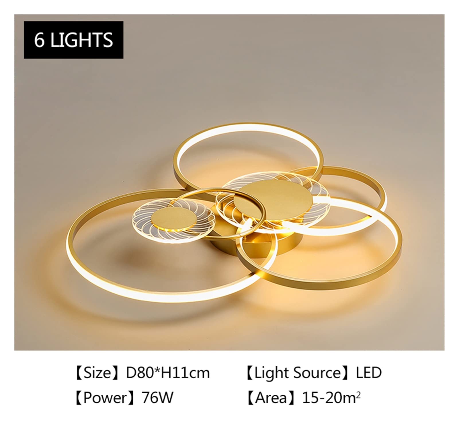 LED Lampe de lustre moderne, plafonniers à LED Compatible with salon salle à manger lustre lampe de plafond de cuisine moderne dimmable avec des lamparas de techo éloignés, moderne LED Lustre ,Plafonn