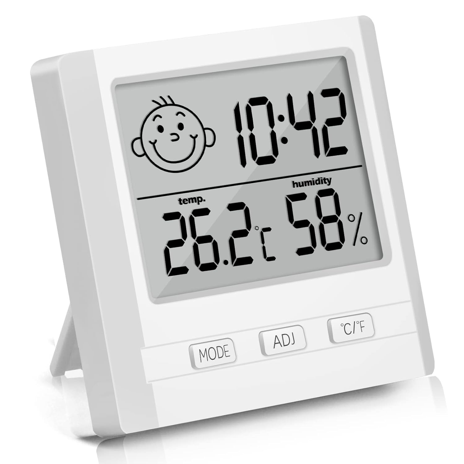 Sonomo ThermoHygrometer, Mini Hygrometer Innen Thermometer Digital