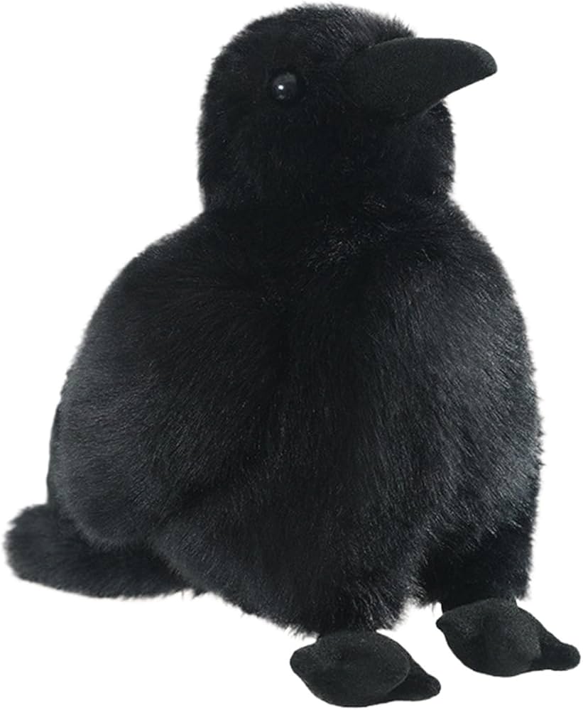 Amazon.co.jp: カラス ぬいぐるみ リアル 生き生き 抱き枕 ハロウィン