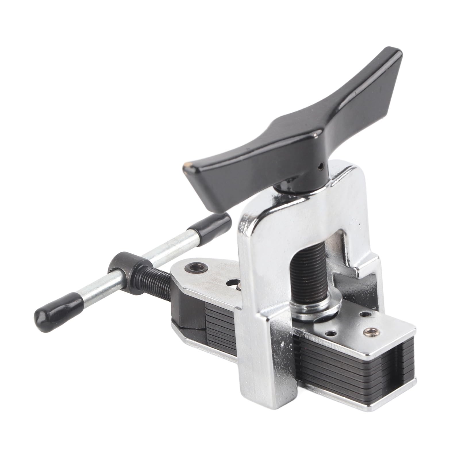 Kit profesional de herramientas para abocardar tubos de acero aleado, expansor y escariador de tubos de alta eficiencia para aires acondicionados y refrigeradores, color plata, juego de 2 piezas