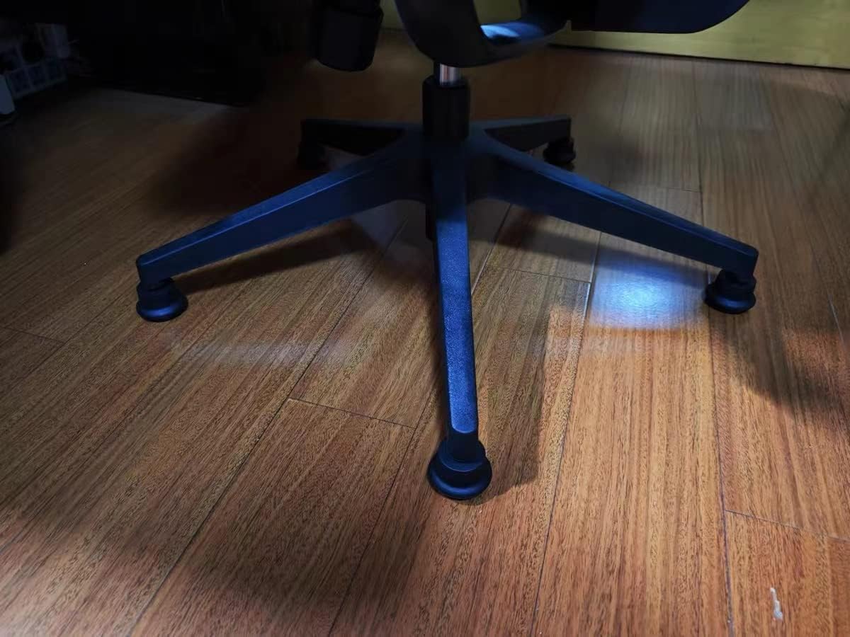 10PCS Replacement Office Chair or Stool Bell Glides Stationary Plastic Foot Glide 2inch- Low Profile — view 8
