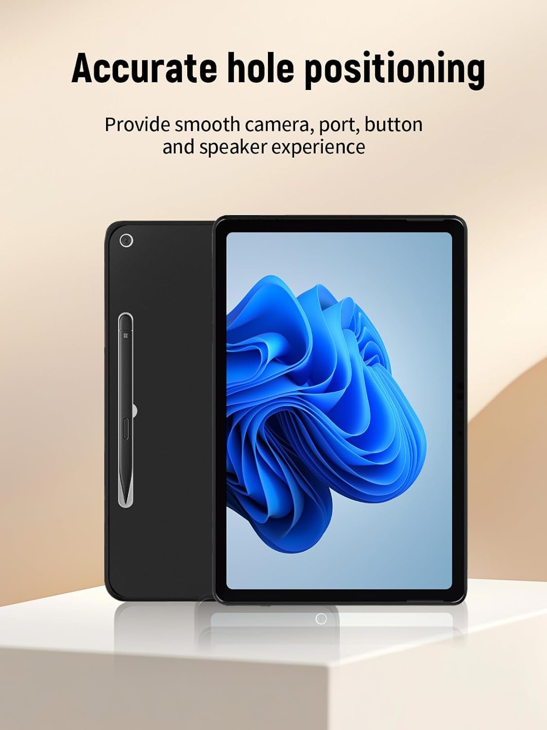 Case for Microsoft Surface Pro 12 Inch 2025, FJIASTB Flexible TPU Shockproof Protective Cover for Windows 11 Tablet, Lightweight (Not Compatible with Kickstand and Keyboard) - Image 4