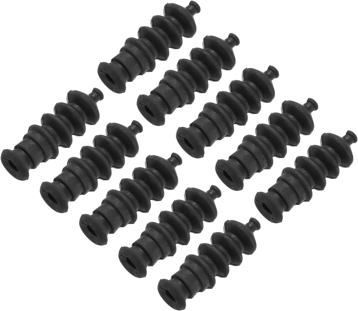 MECCANIXITY 10Pcs 37mm Waterproof Push Rod Rubber Seal Bellow for RC Boat