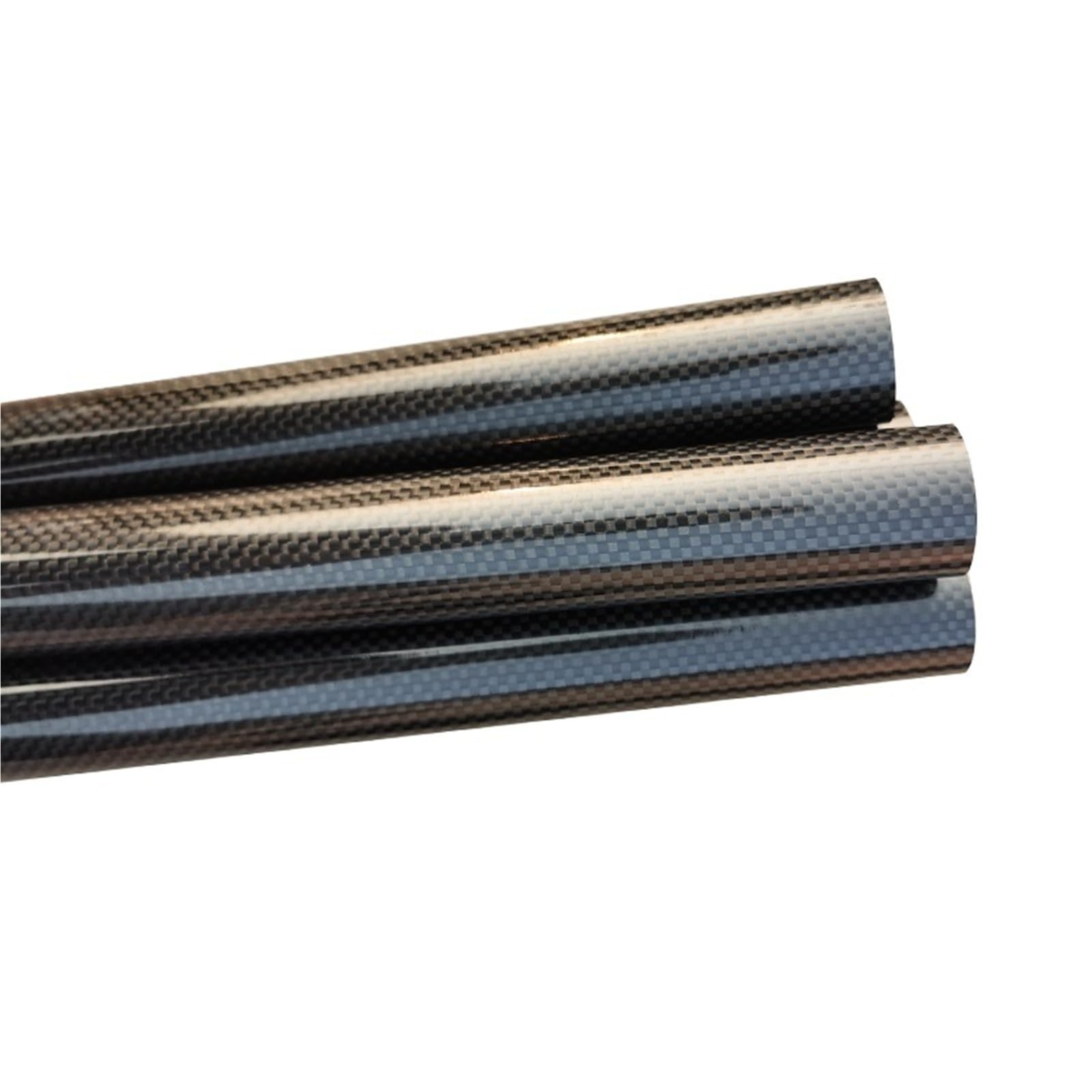 4 tubi avvolti in fibra di carbonio 3K, superficie liscia lucida, diametro 12 mm, 14 mm, 16 mm, 18 mm, 22 mm, 24 mm, 26 mm, 28 mm, 30 mm, 35 mm, lunghezza 500 mm (28 x 26 x 500 mm)