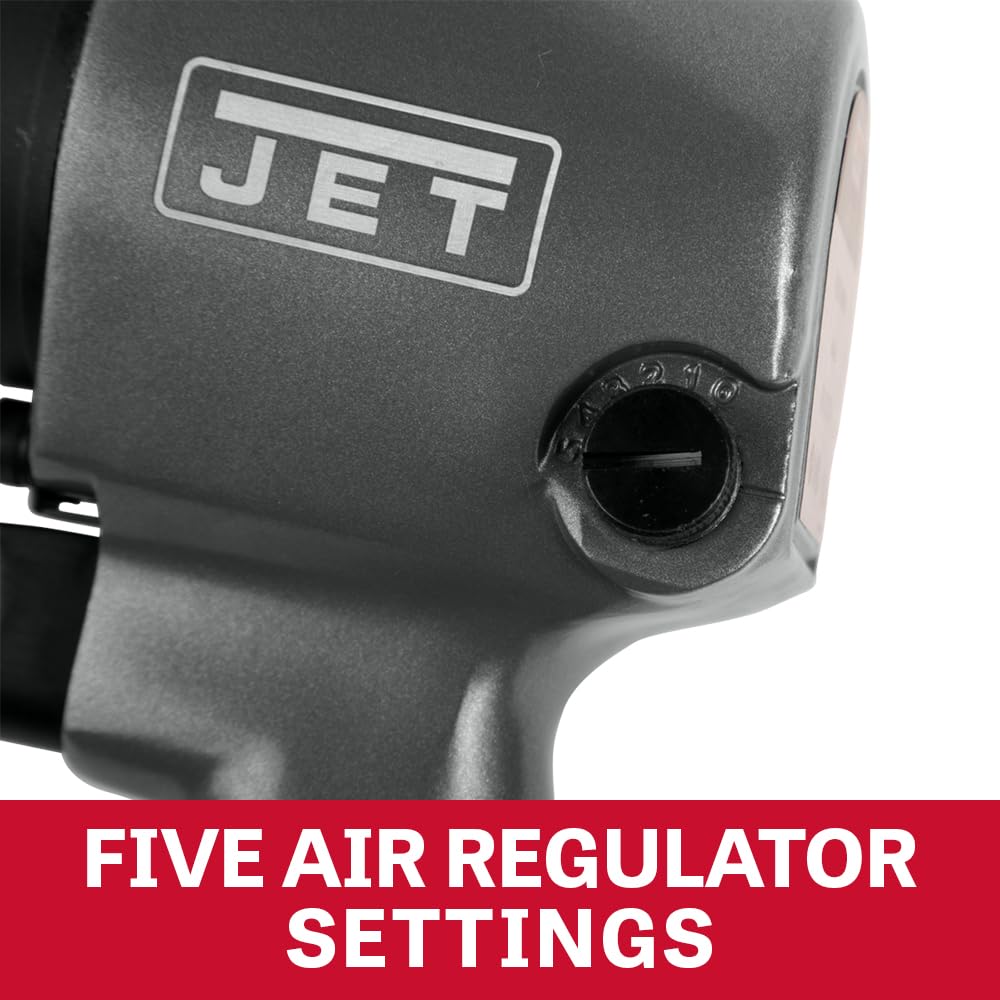 JET JAT-103 Llave de impacto neumática R6 650ft-libras, 1/2"