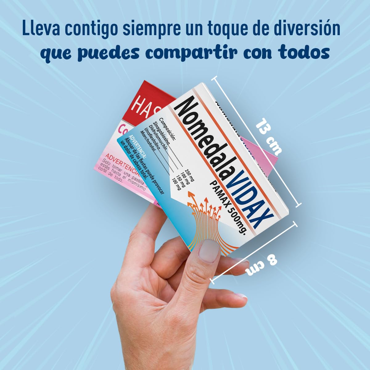 PHARMACOÑA HASTAELCOÑIL NOMEDALAVIDAX Pack 2 Cajas Caramelos de Broma Divertidos Regalos Graciosos para Adultos