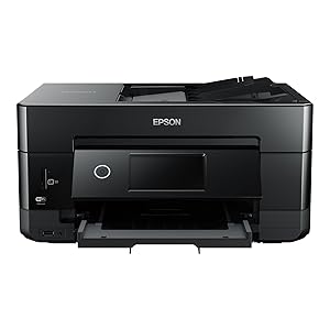 Epson Expression Premium XP-7100 Wireless Color Photo Printer with ADF, Scanner and Copier, Black, Small