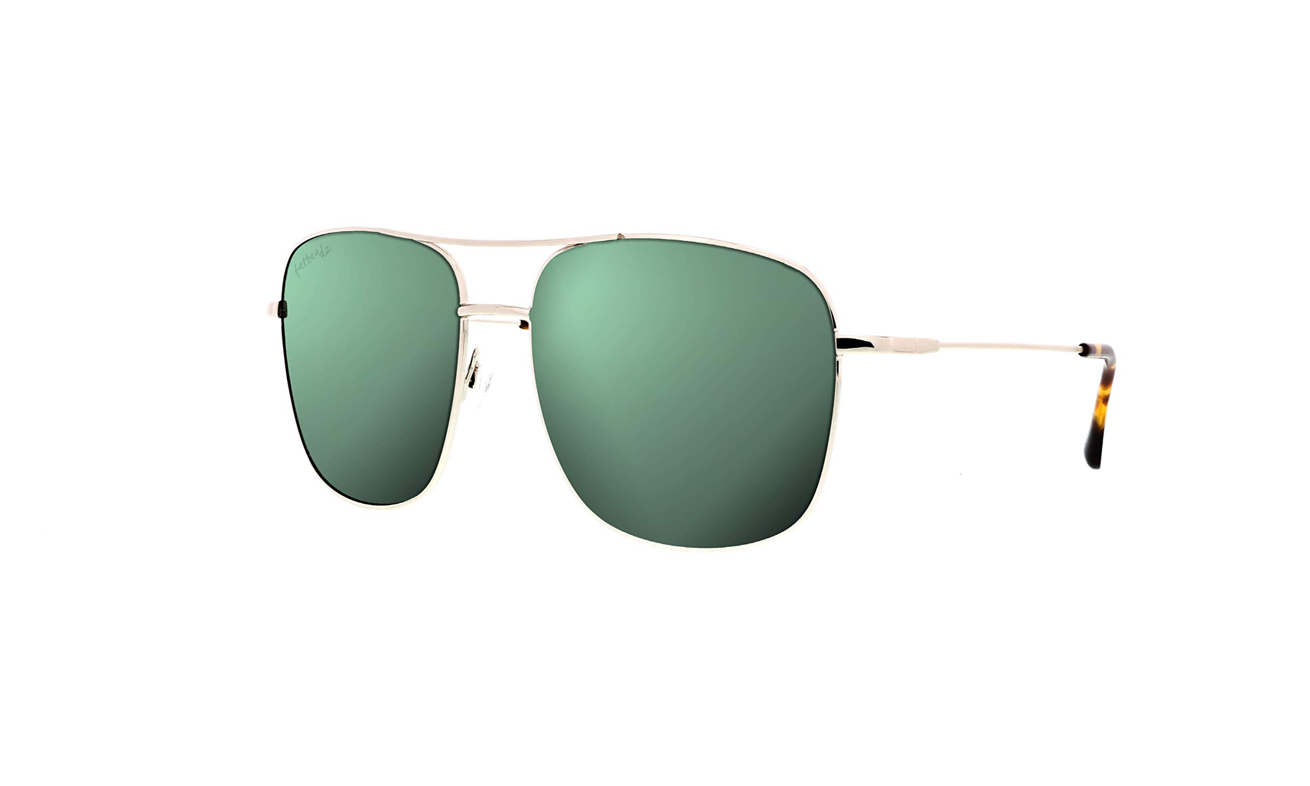FATHEADZ Oversized Polarized Sunglasses Men &amp; Women - UV Protection RX Ready Wide Fit Eyewear for Outdoor Use - RX Ready