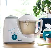 Béaba Babycook Original szürke-kék multifunkciós gőzfőző és turmixgép 5