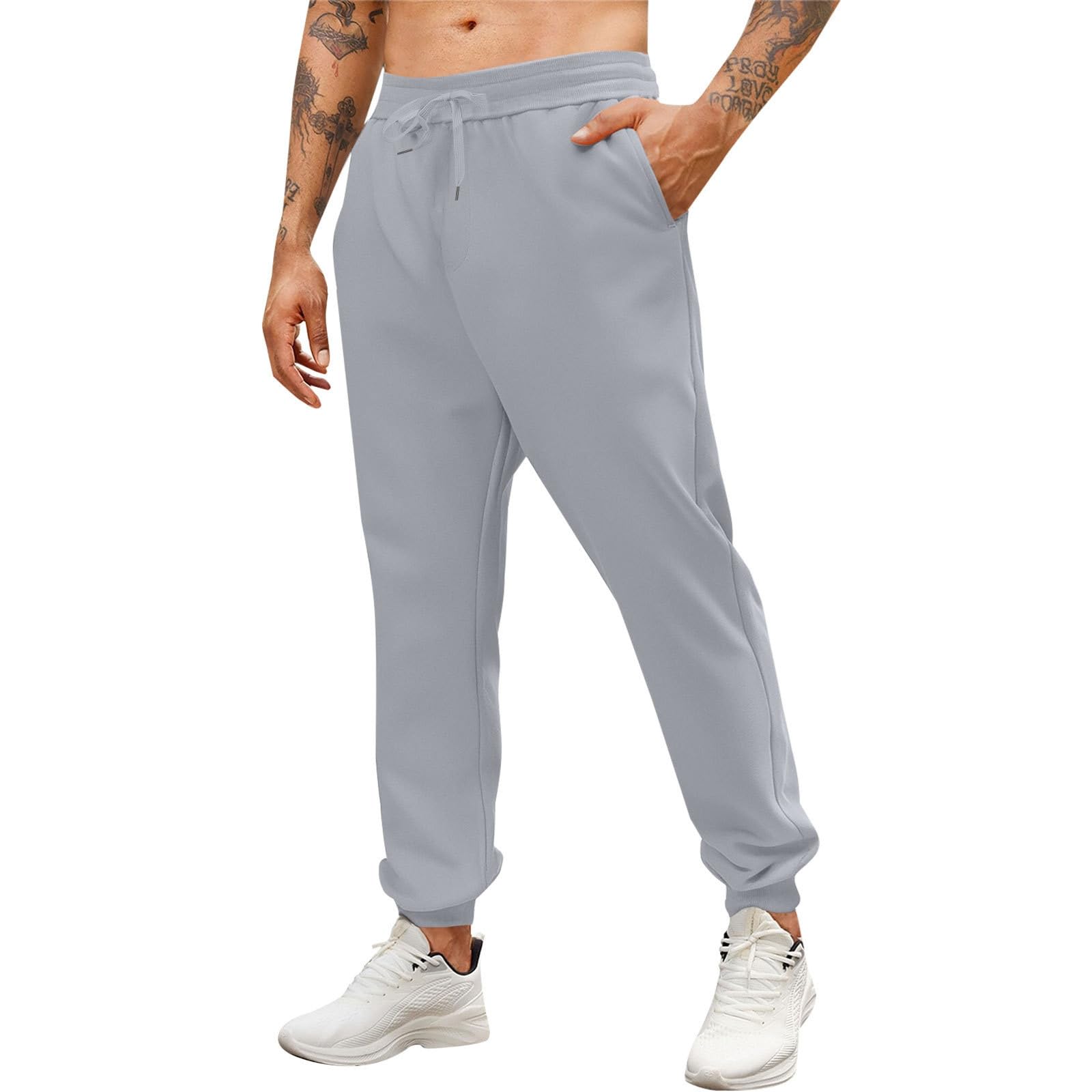 Pantalon stretch regular de couleur noir en lin léger premium - 8
