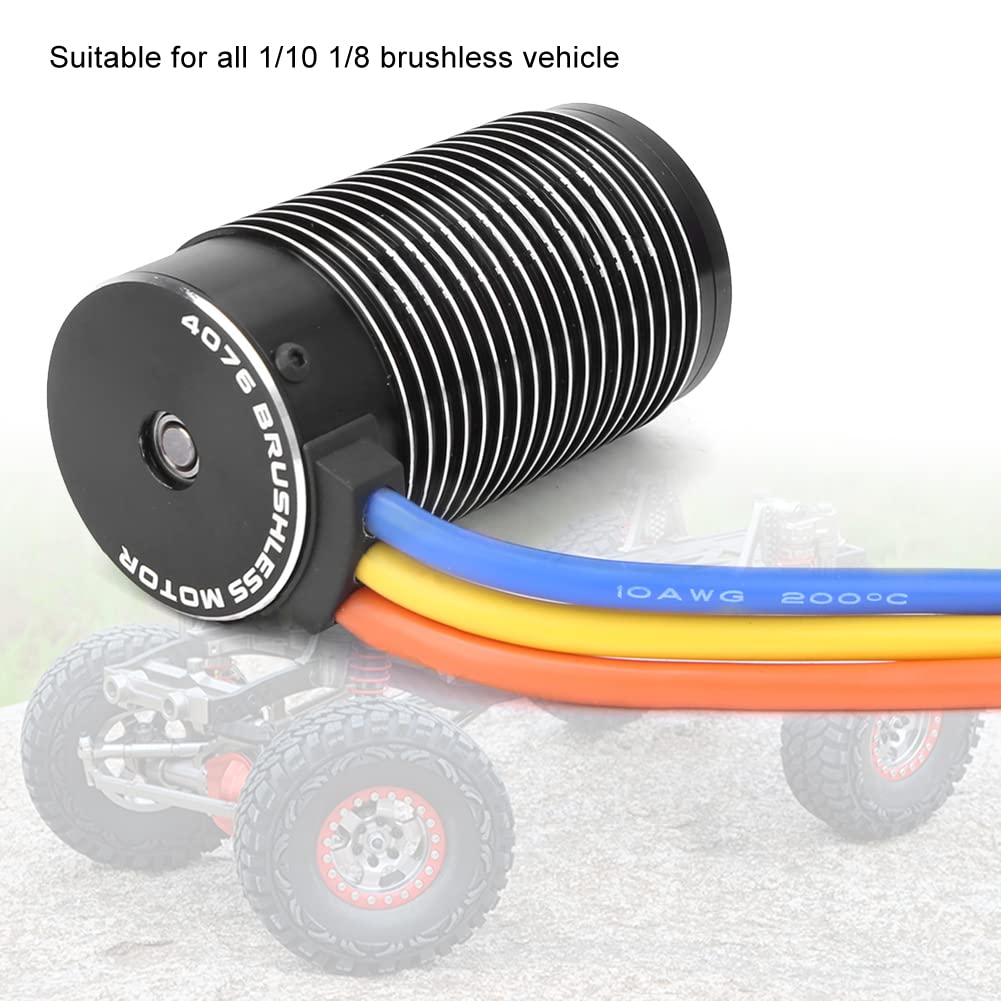 FILFEEL 4076 Bezszczotkowy Silnik 2250KV do Modelu Samochodu /8 RC o Wysokiej Wydajności i Designie
