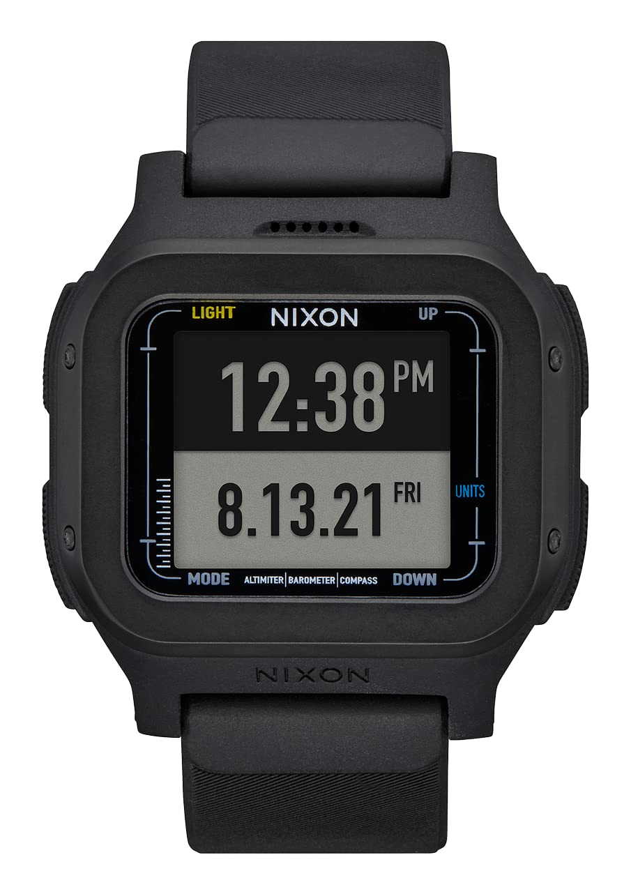 NIXON Regulus Expedition A1324-100M Water Resistant Digital Sport Watch (47.5 mm Watch Face, 24mm PU/Rubber/Silicone Band) (B0959ZTC4M) Amazon Price History, Amazon Price Tracker