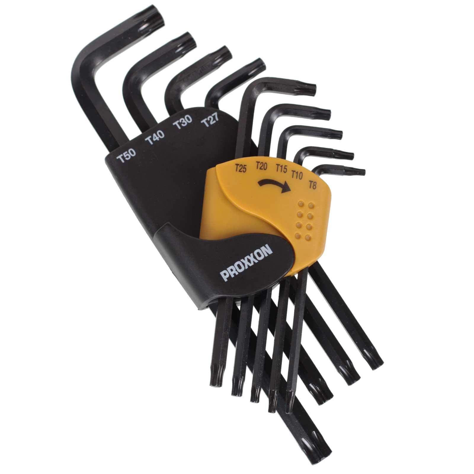 Proxxon Industrial 23944 Torx® Key Set (TX) - 9 Piece