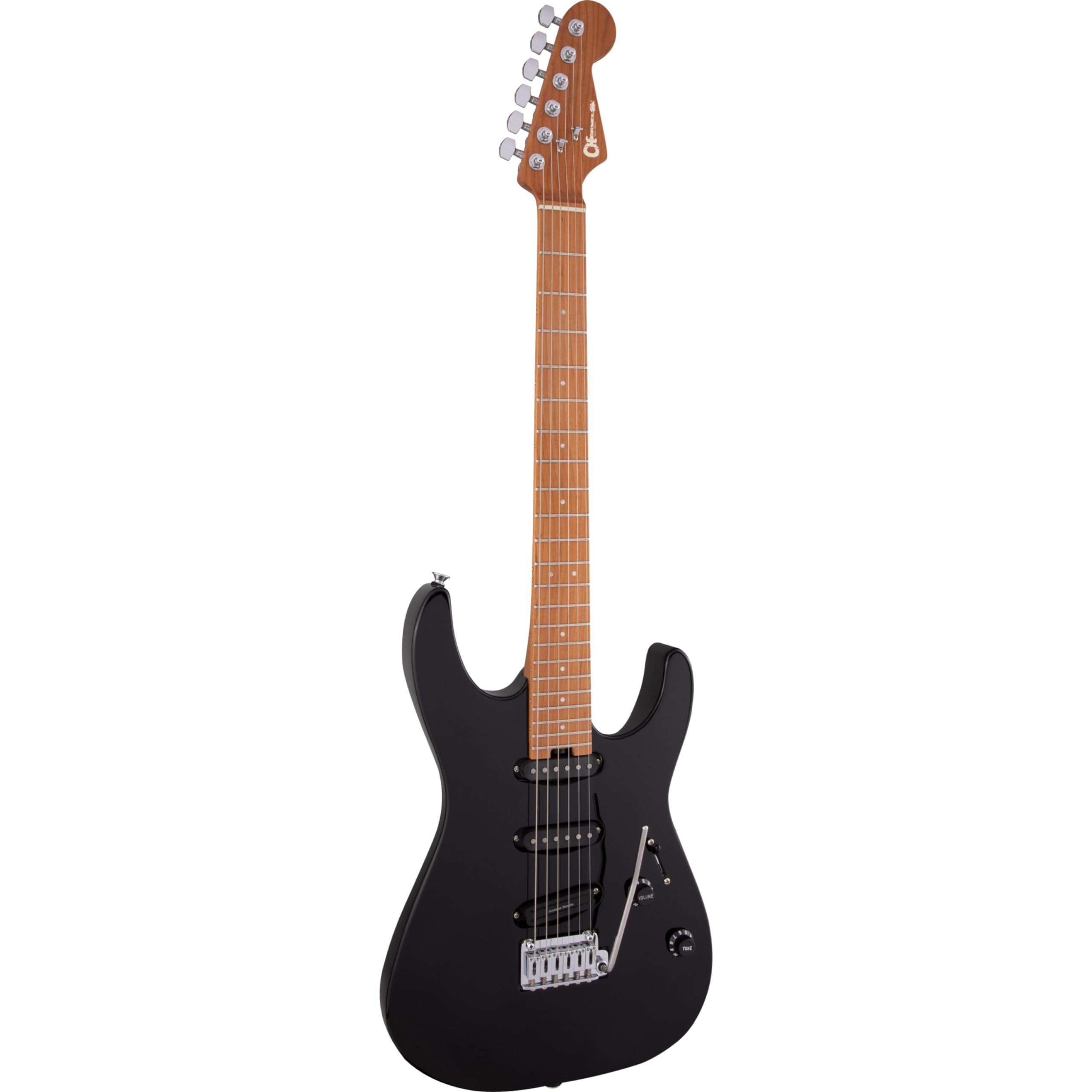 Amazon.com: Charvel Pro-Mod DK22 SSS 2PT CM - Negro : Instrumentos