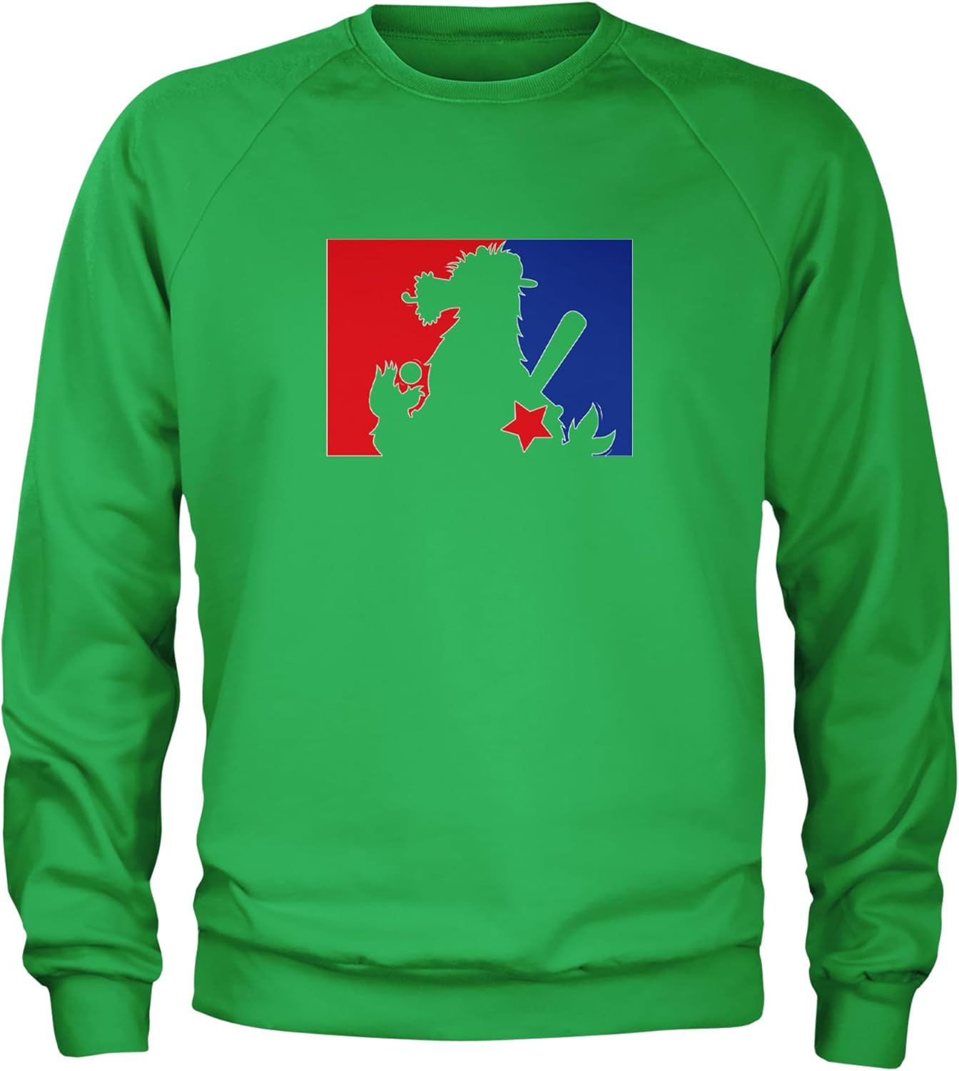 Philly Baseball Phan Adult Crewneck Sweatshirt, Soft Fleece, Graphic Pullover