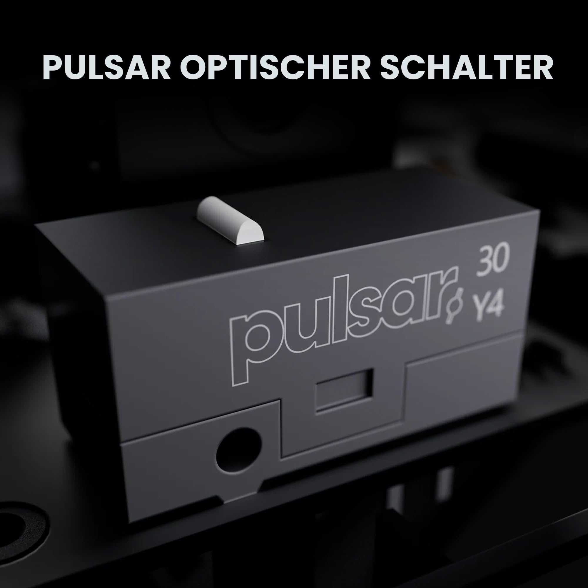 Pulsar Gaming Gears X2 Crazylight Kabellose Gaming-Maus, 35 g, 32000 DPI, 750 IPS, XS-1-Sensor, 8K-kompatibel, Jet Black