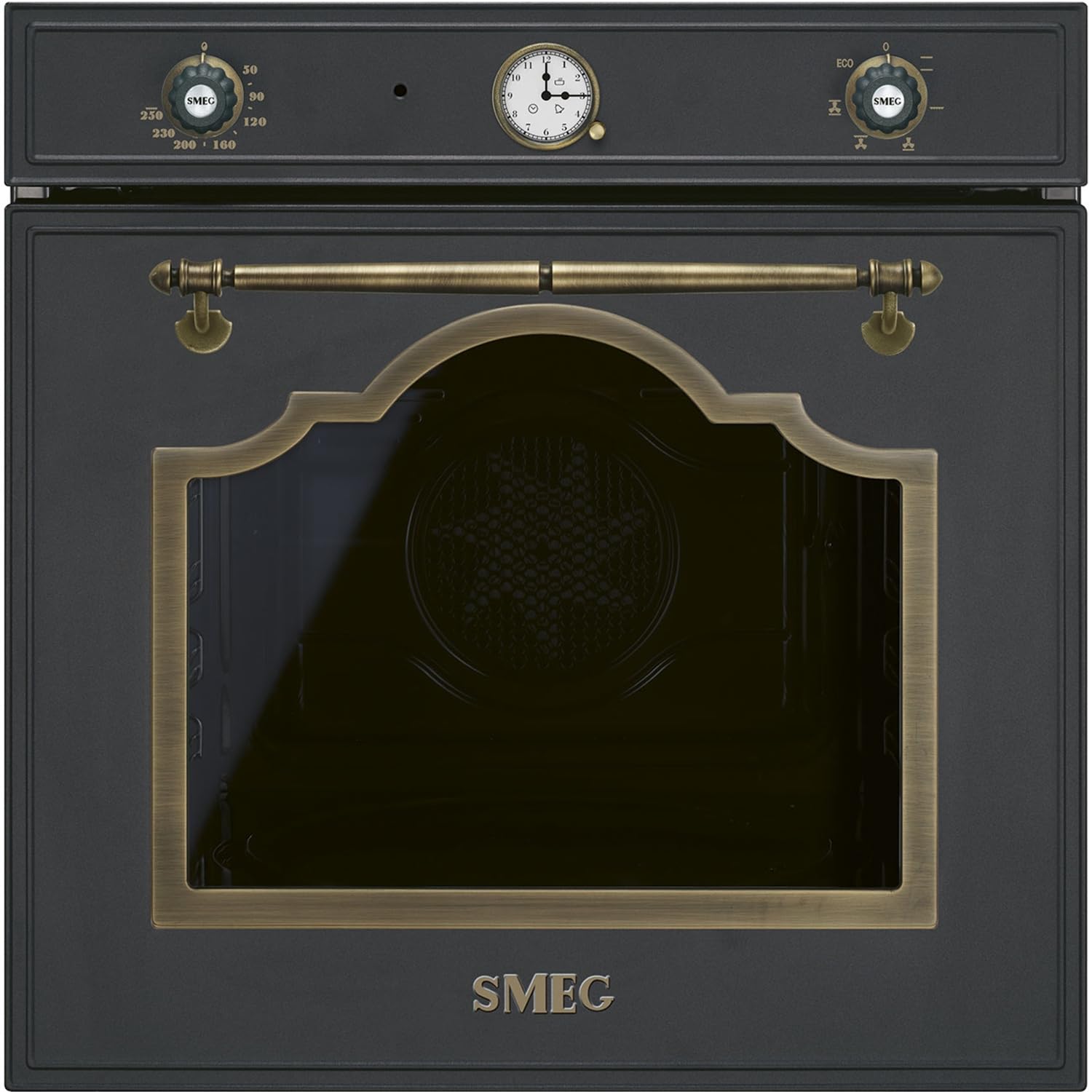 SF67C1AO - Forno da incasso elettrico ventilato, 70 Litri, colore Antracite, Grill, Classe energetica A