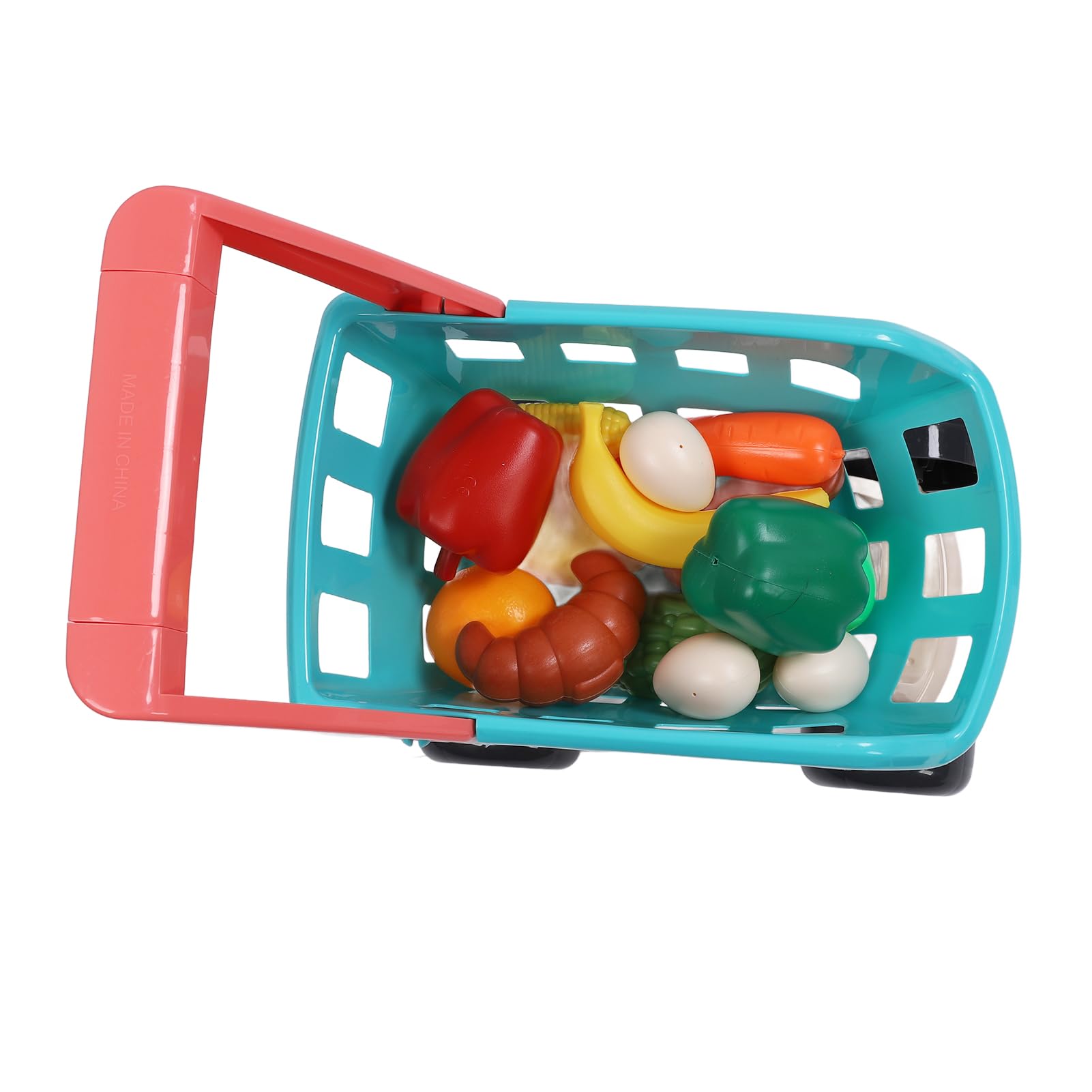 Set da Supermercato per Bambini con Effetti Sonori e Luminosi Realistici per Giochi Fantasiosi con Giocattoli del Carrello della Spesa per Ragazzi e Ragazze, Realizzati in ABS