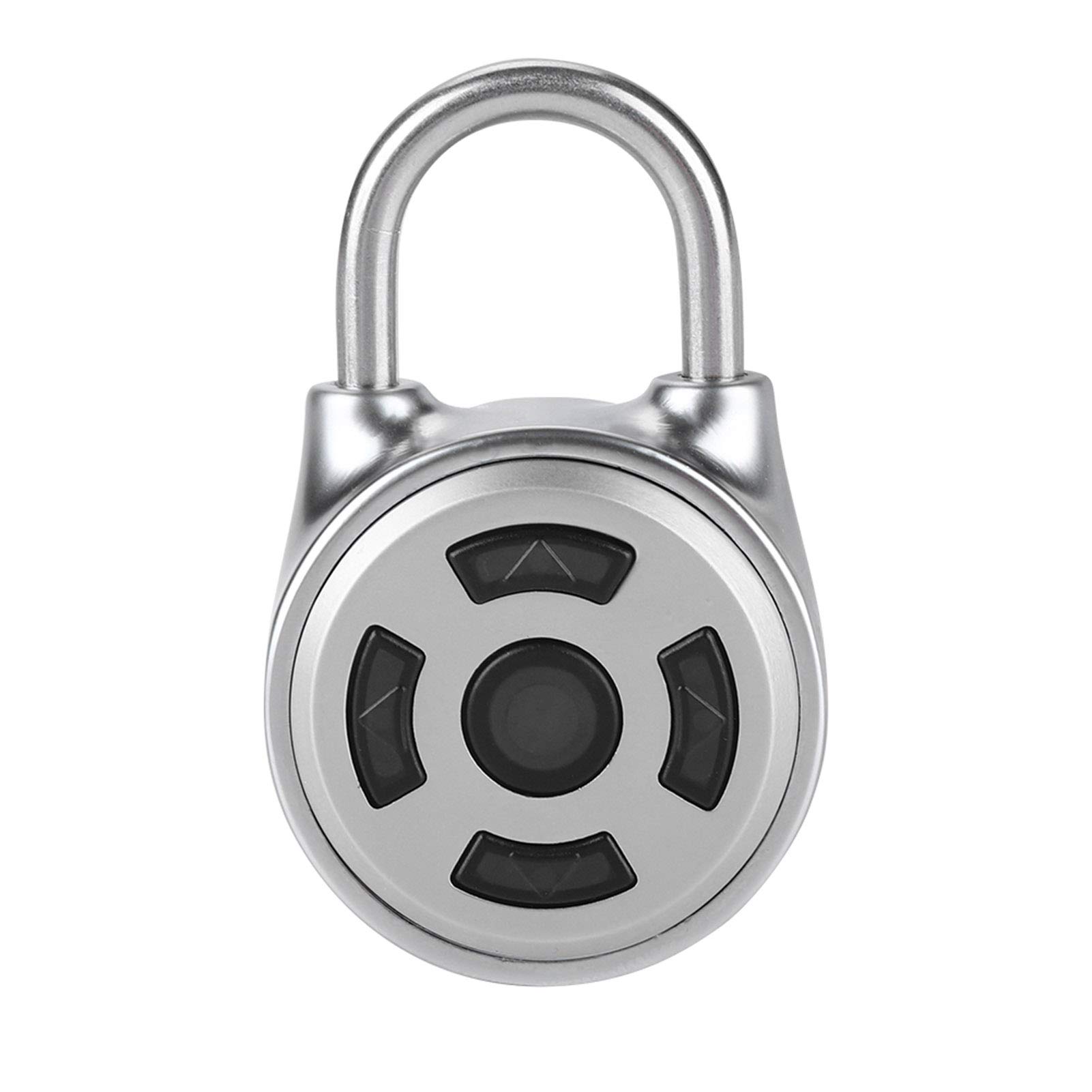 Bluetooth Padlock APP Control Keyless Electronic Padlock Digital Password Security Anti-theft Padlock for Cabinets, Drawers, Sauna Cabinets, Backpacks
