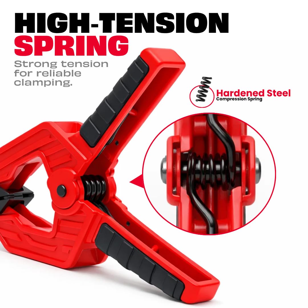 JPT Heavy Duty Spring Clamp - 4 Inch Grip -10